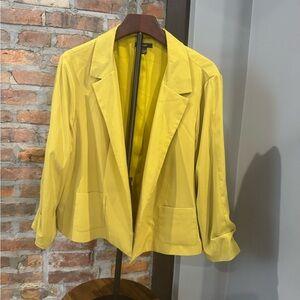 Alfani Vibrant Yellow Blazer